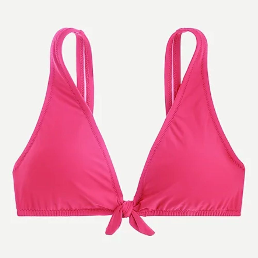 Jcrew Tie Front bikini